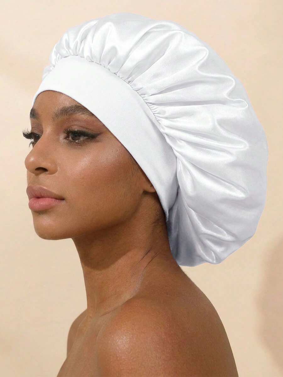 Hair Care Sunsilk - Womens Satin Sleep Bonnet Wide Brim