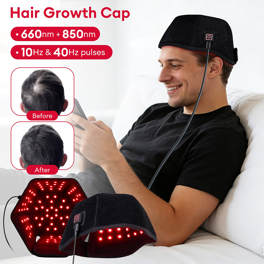 Hair Care Nutrition - 650nm+850nm Red Light Infrared Hair Growth