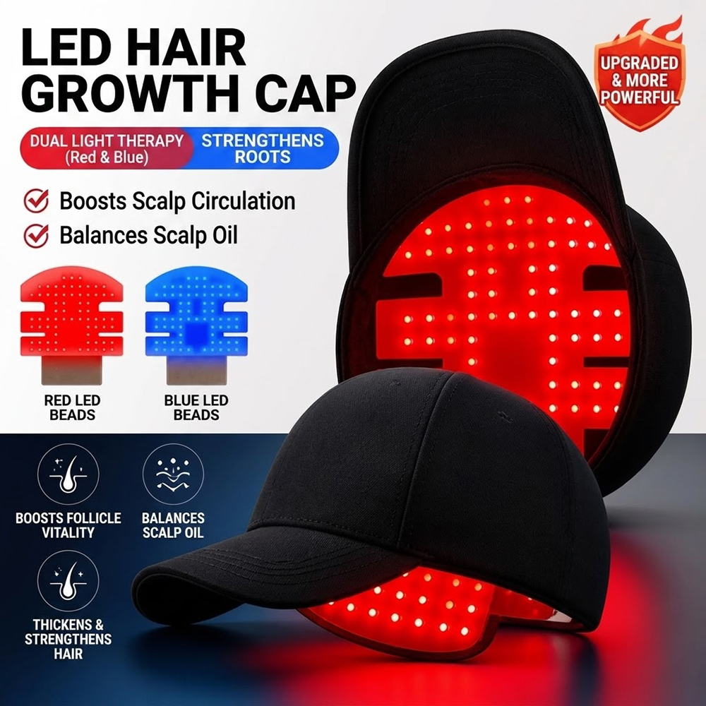 Hair Care Nutrition - LED Hair Growth Cap Red Blue