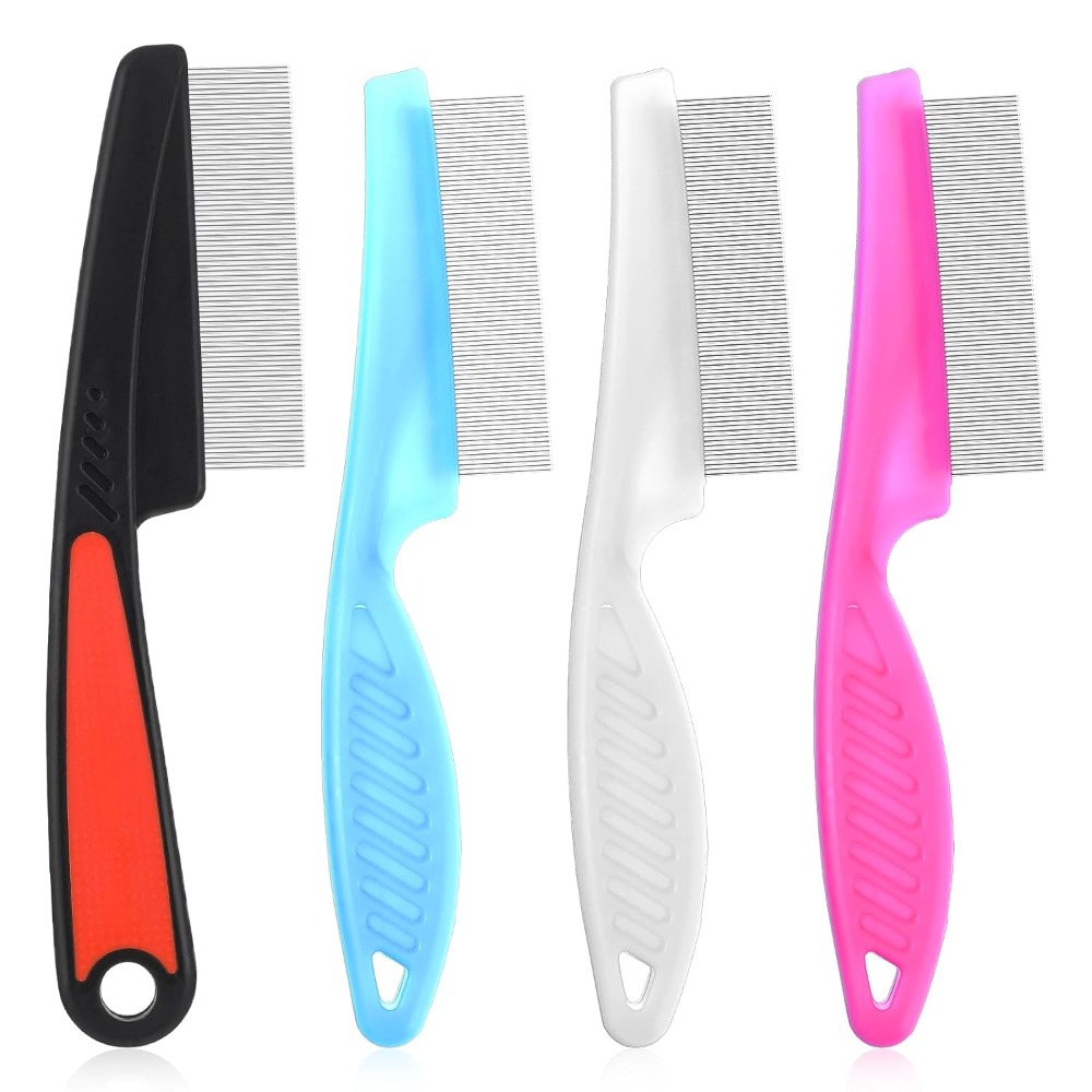 Hair Care For Curly Dry Hair - Fine Tooth Dandruff Comb Set of