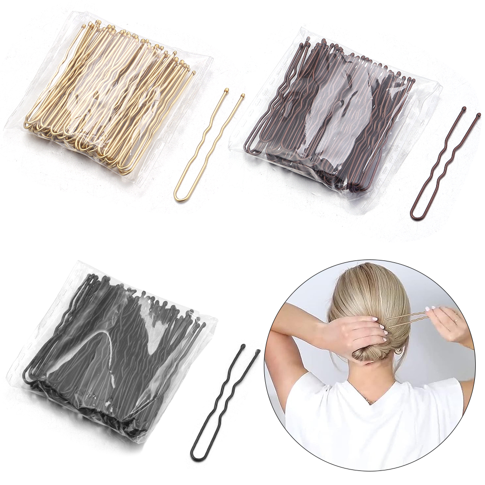 50Pcs Women Girls U Shaped Hai - Bobby Pin Bulk ulasan dan harga