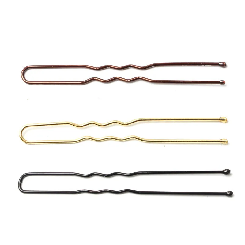 50 Pcs/Bag 5/6/7cm U Shaped Al - Bobby Pin Bulk ulasan dan harga