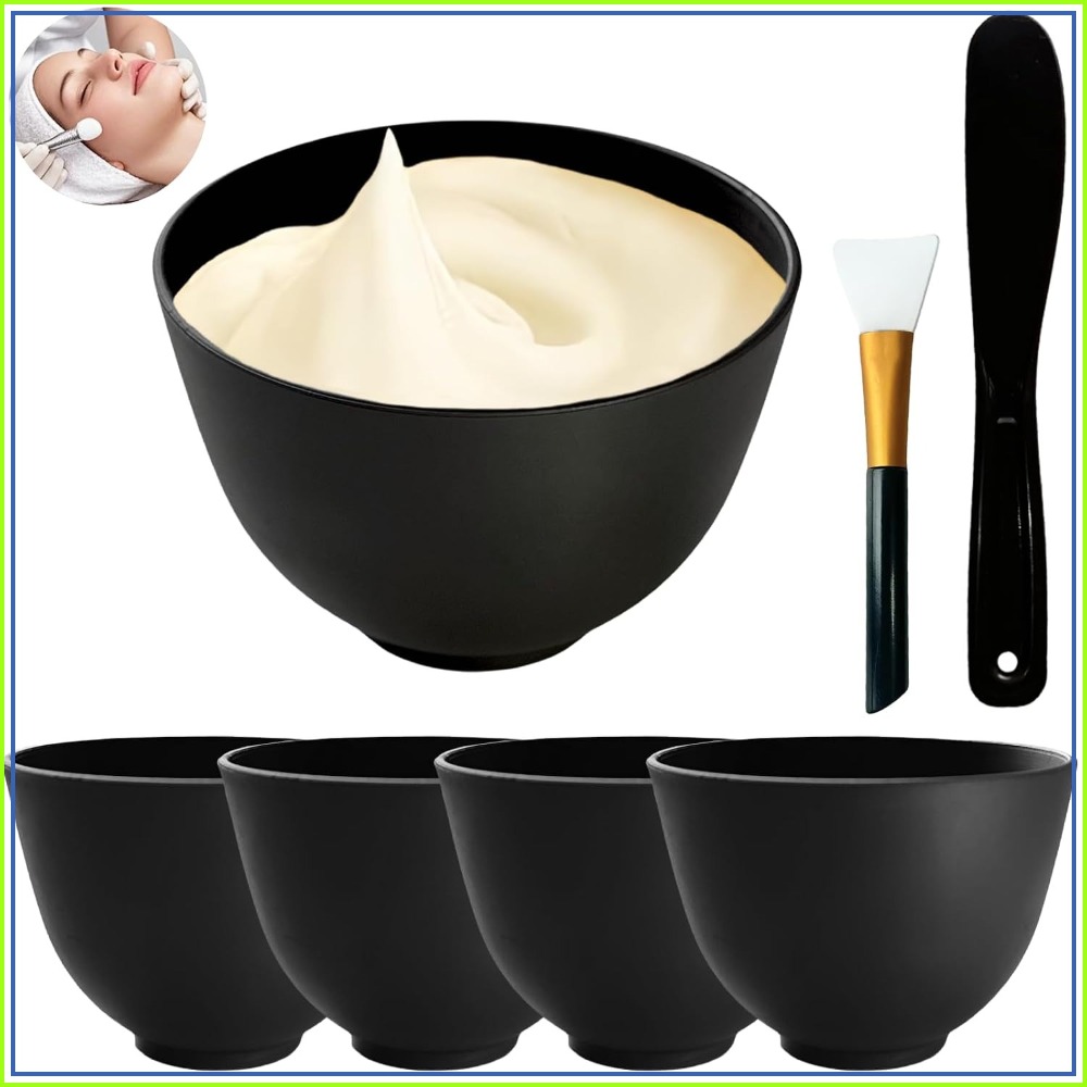 7Pcs Silicone Mixing Bowls for - Hair Care Hair Mask ulasan dan harga