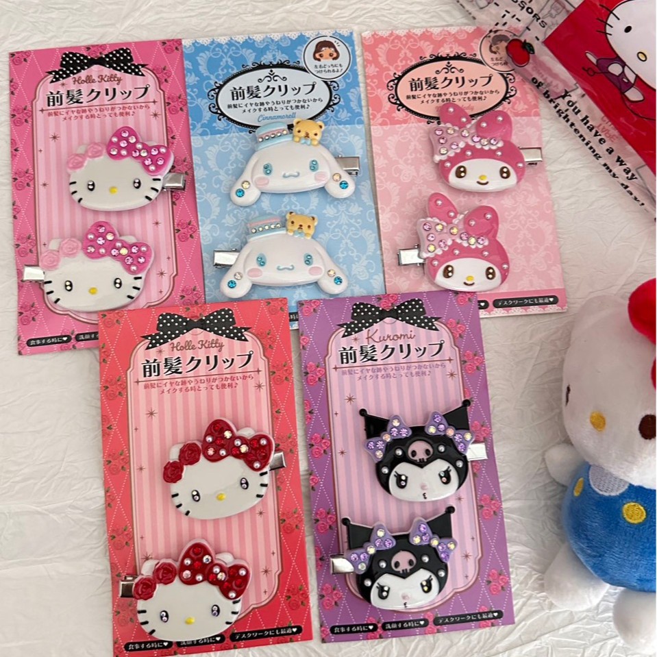 Sanrio Hello Kitty Hair Clip C - Hair Care Ingredients ulasan dan harga
