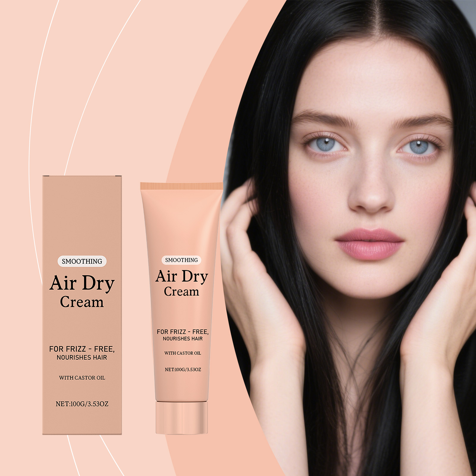 Hair Supple Care Cream Nourish - Hair Care For Curly Dry Hair ulasan dan harga