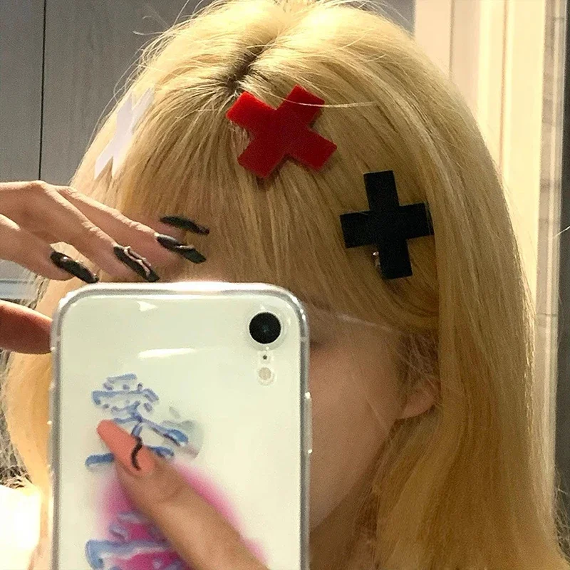 Gothic Acrylic Cross Hairpins  - Bobby Pin Bulk ulasan dan harga