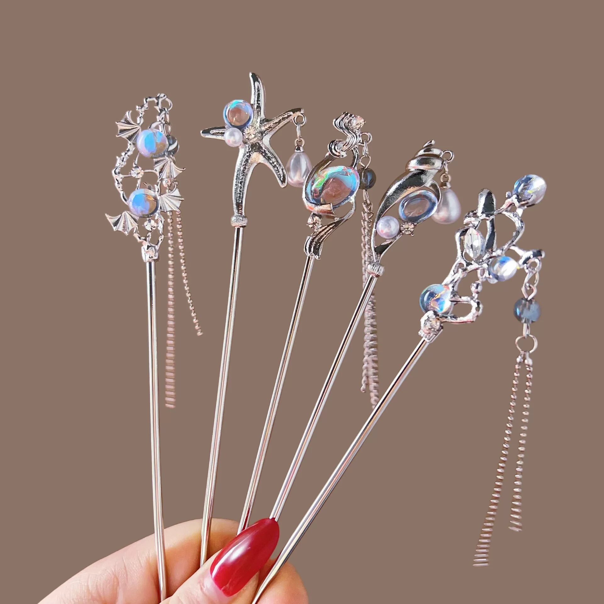 1Pcs French Hair Pins for Wome - Hair Care Ingredients ulasan dan harga