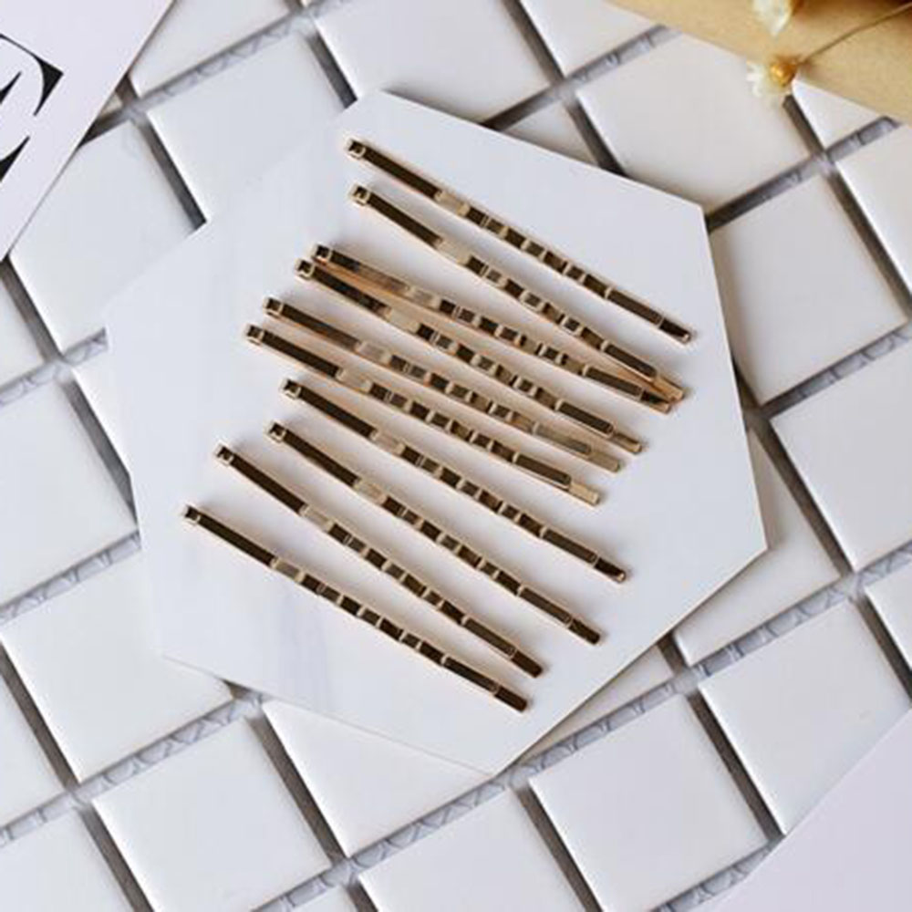 10pcs Hair Clips Hairpins Gold - Bobby Pin Bulk ulasan dan harga