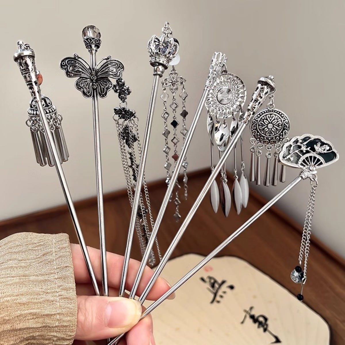 Elegant Women's Hairpin Antiqu - Hair Care Ingredients ulasan dan harga