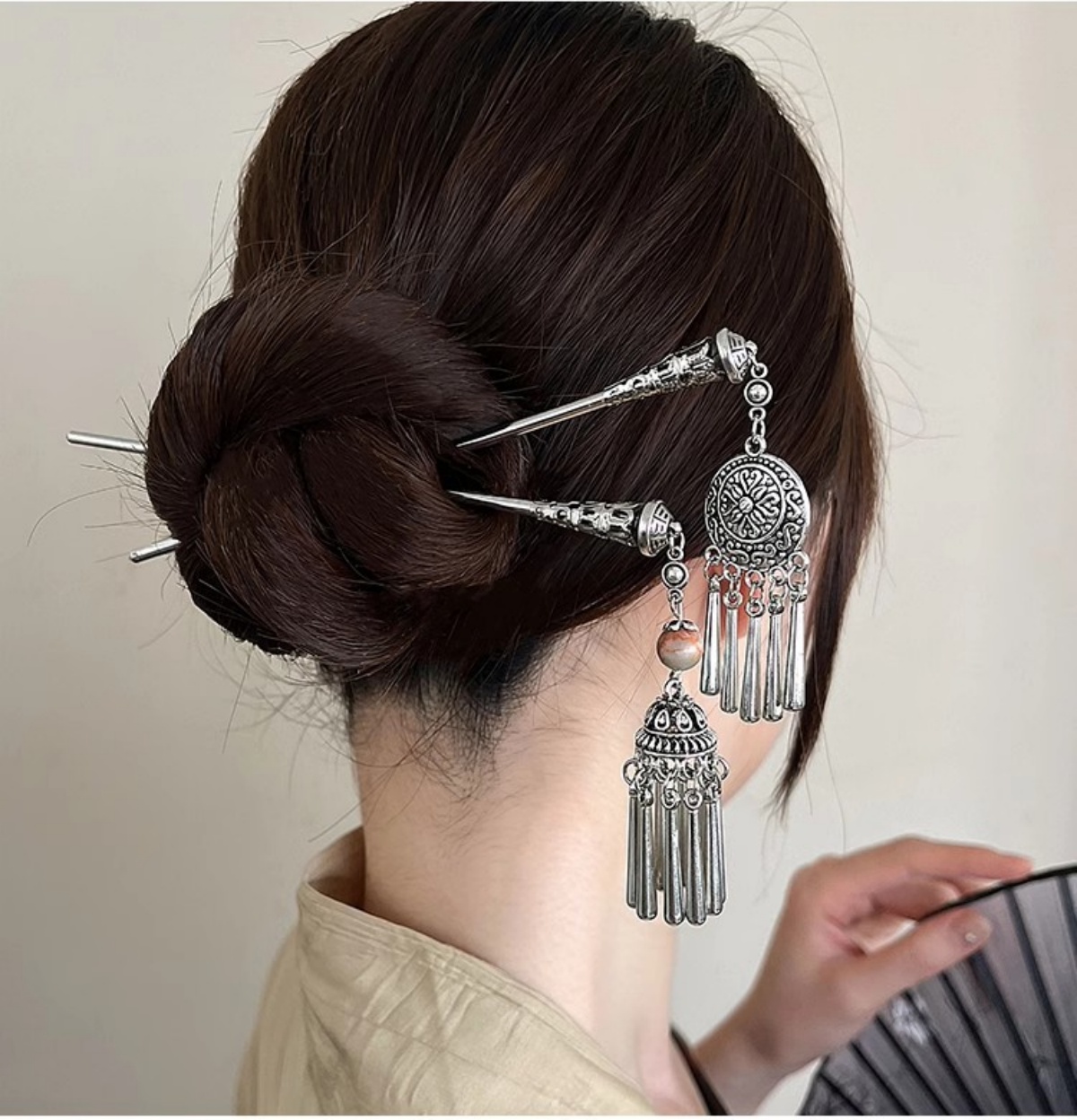 Elegant Women's Hairpin Antiqu - Hair Care Ingredients ulasan dan harga