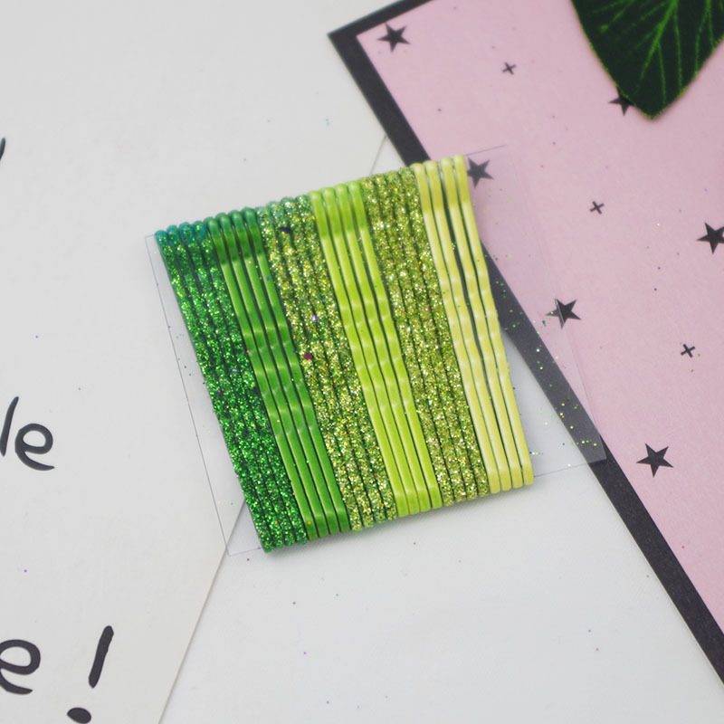 Glitter Bobby Pins 24 Pcs Kore - Bobby Pin Bulk ulasan dan harga