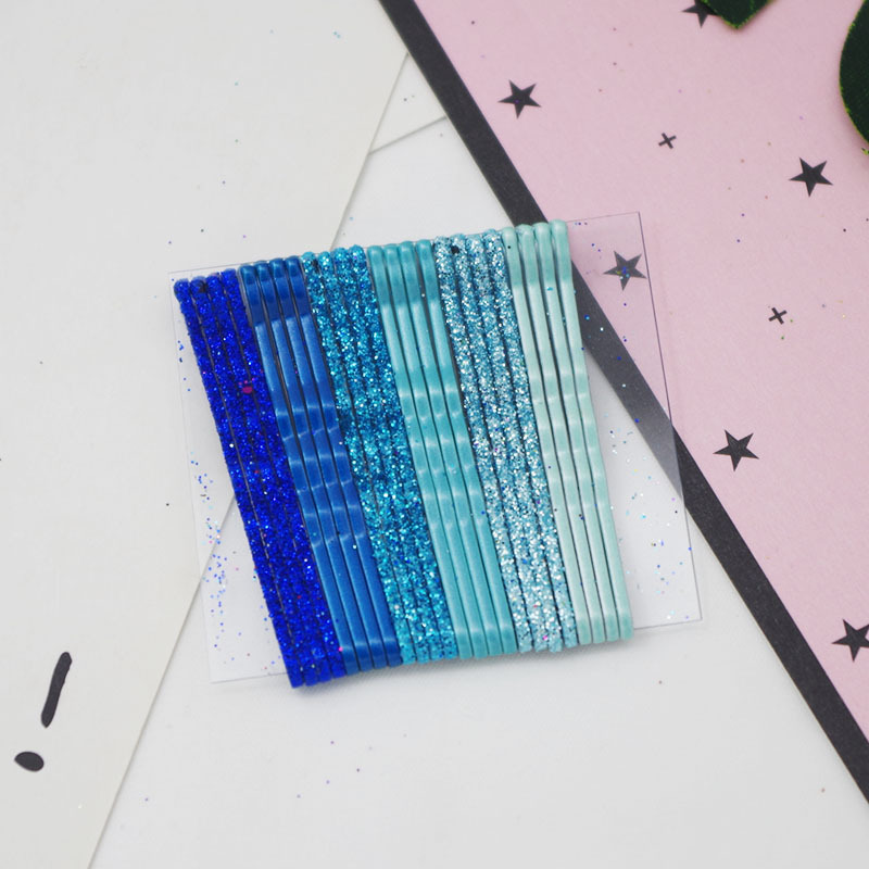 Glitter Bobby Pins 24 Pcs Kore - Bobby Pin Bulk ulasan dan harga