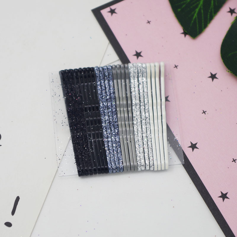 Glitter Bobby Pins 24 Pcs Kore - Bobby Pin Bulk ulasan dan harga