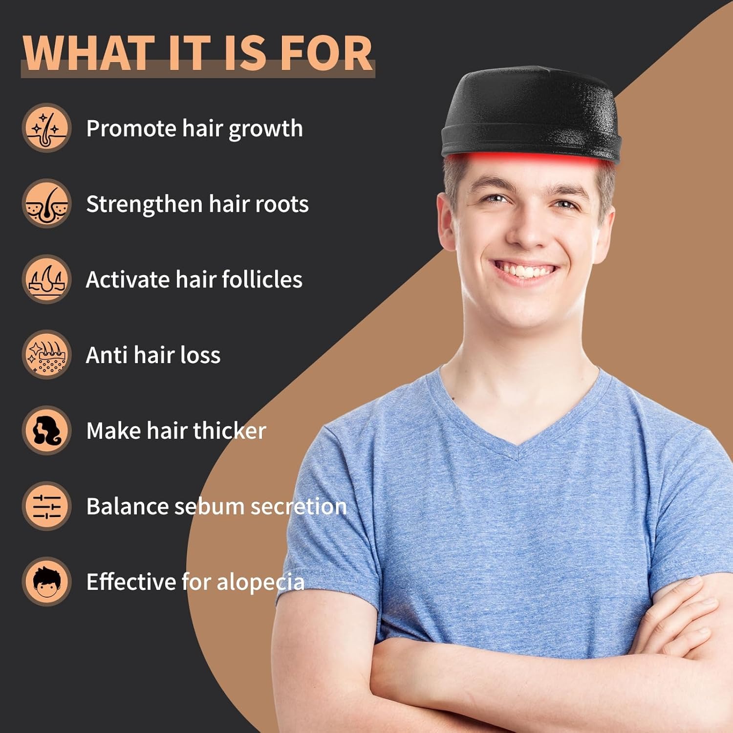 New Hair Growth Laser Cap 660n - Hair Care Nutrition ulasan dan harga