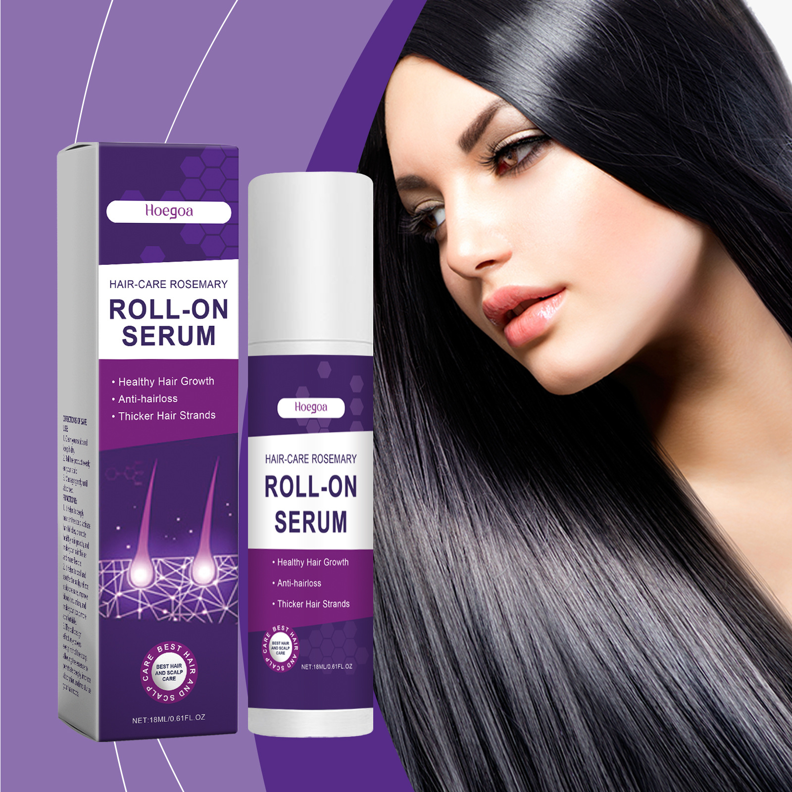 Hair Growth Serum Anti Hair Lo - Hair Care Natural ulasan dan harga