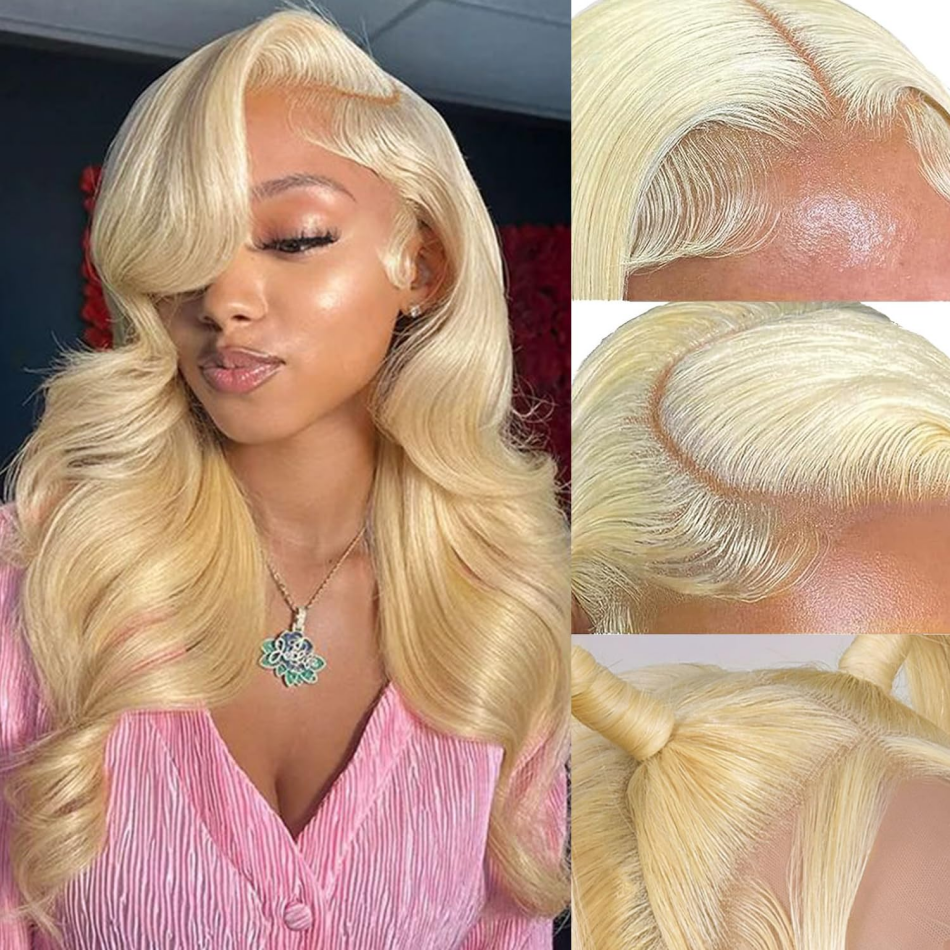 13X6 Body Wave Human Hair Wigs - Lace Front Wig ulasan dan harga