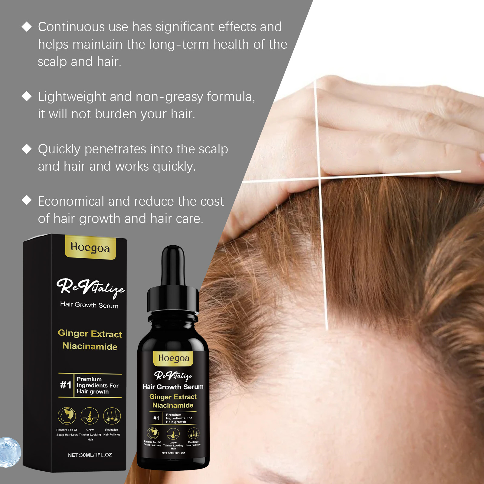 30ml Hair Care Essential Oil T - Hair Care Treatment ulasan dan harga