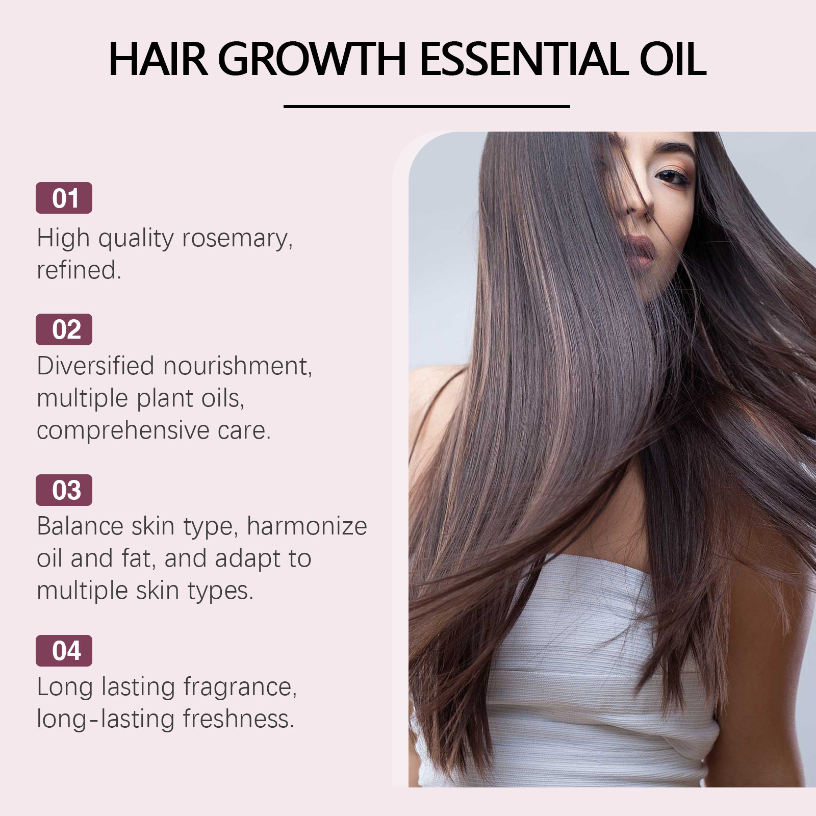 Hair Growth Oil Repair Split E - Hair Care For Hair Loss ulasan dan harga