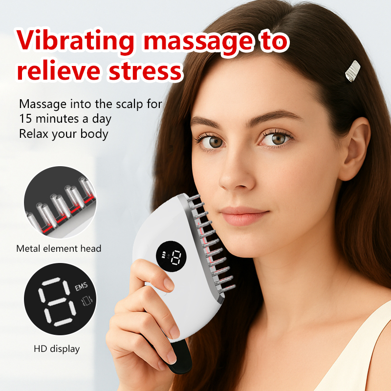 Electric Hair Growth Comb Red  - Hair Care For Hair Loss ulasan dan harga