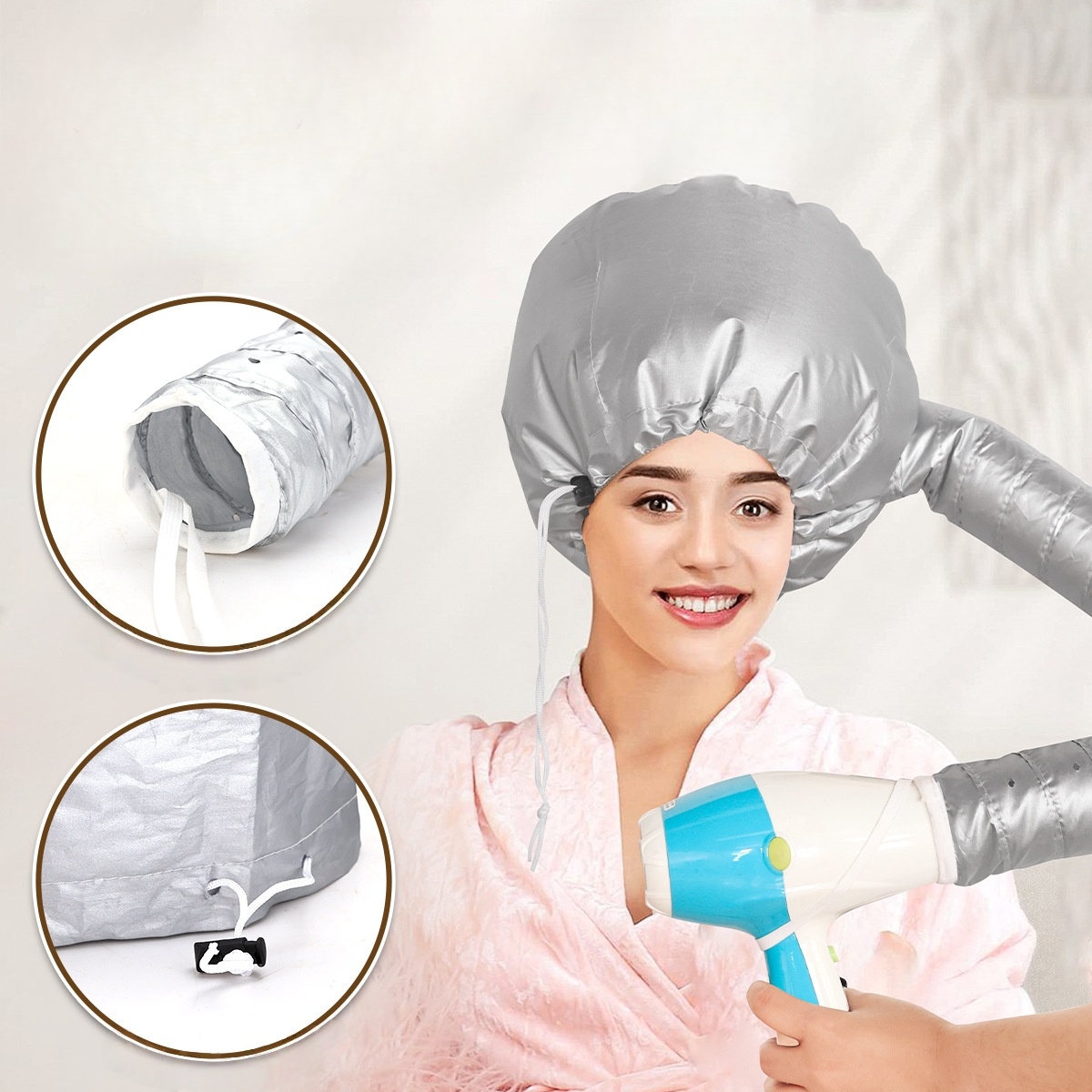 Hair Dryer Hair Care Cap Hair  - Hair Care Hair Mask ulasan dan harga