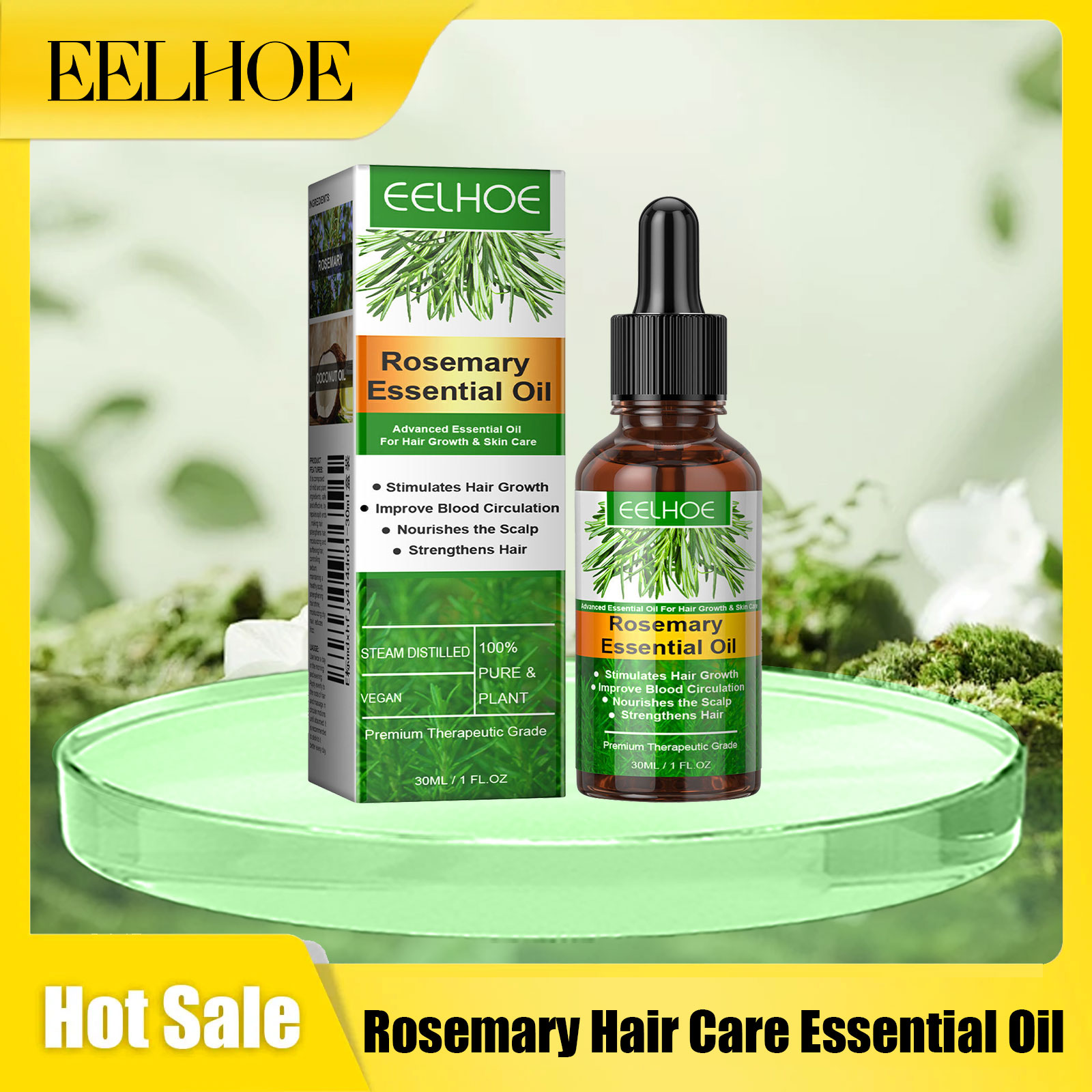 Eelhoe Rosemary Hair Care Esse - Hair Care For Hair Loss ulasan dan harga