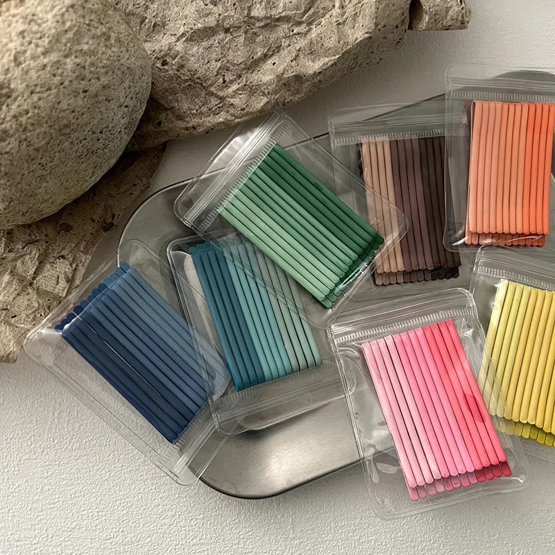 12/20pcs Candy Color Metal Hai - Bobby Pin Bulk ulasan dan harga
