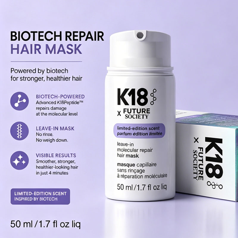 New K18 Leave-In Molecular Rep - Hair Care Nutrition ulasan dan harga