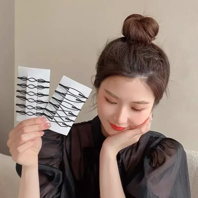 3/24pcs Black Simple Bobby Hai - Bobby Pin Bulk ulasan dan harga