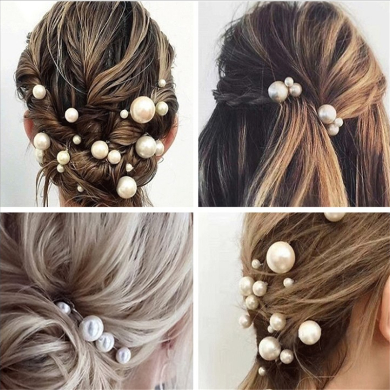Fashion Simulated Pearl Hairpi - Hair Care Ingredients ulasan dan harga