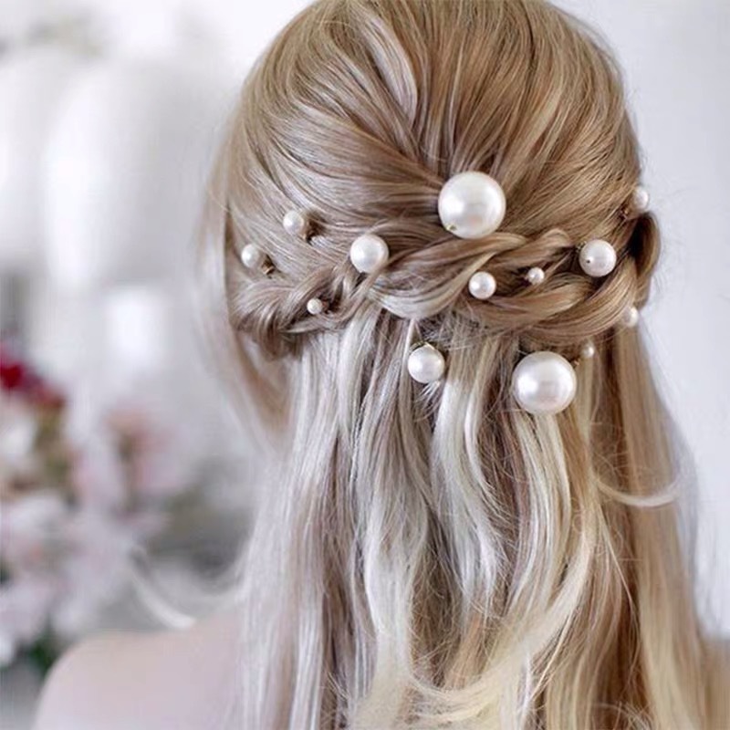 Fashion Simulated Pearl Hairpi - Hair Care Ingredients ulasan dan harga