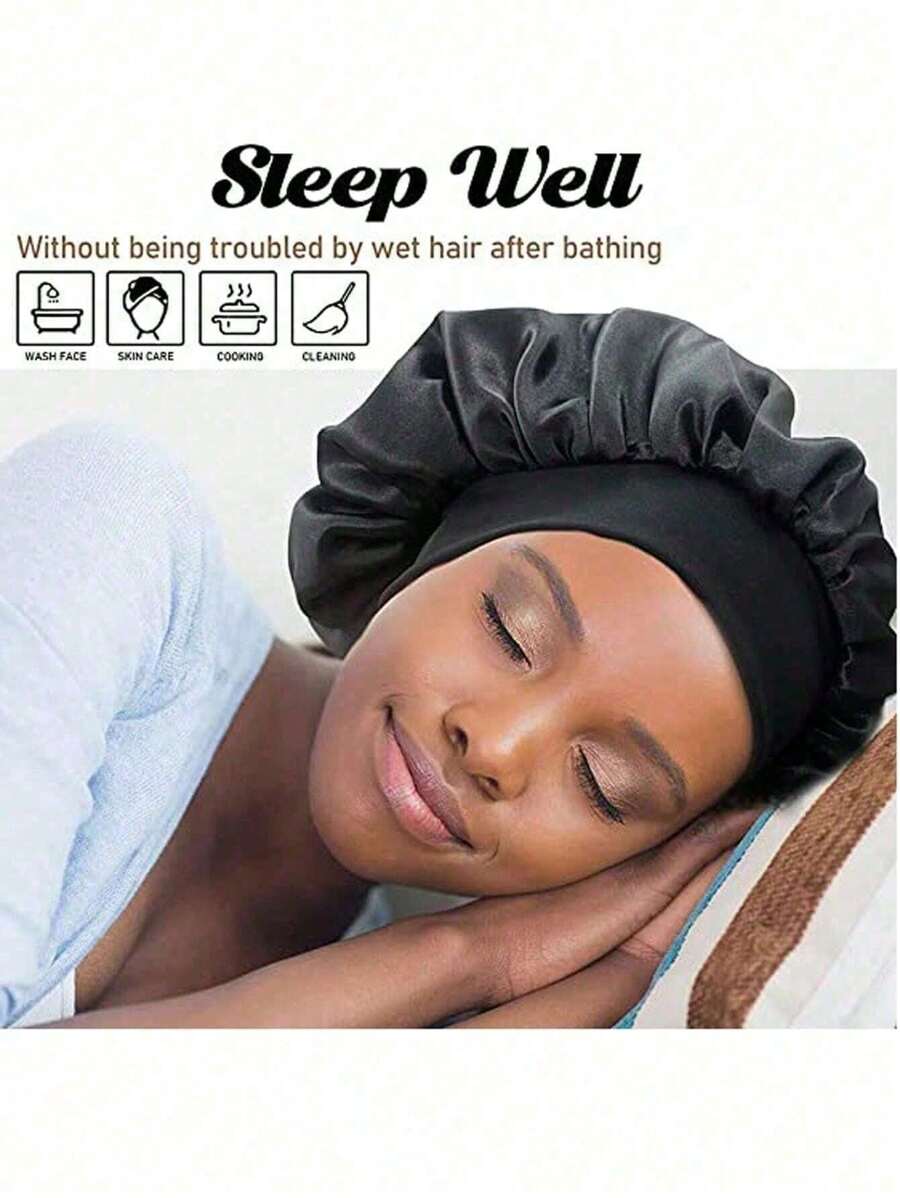 Womens Satin Sleep Bonnet Wide - Hair Care Sunsilk ulasan dan harga