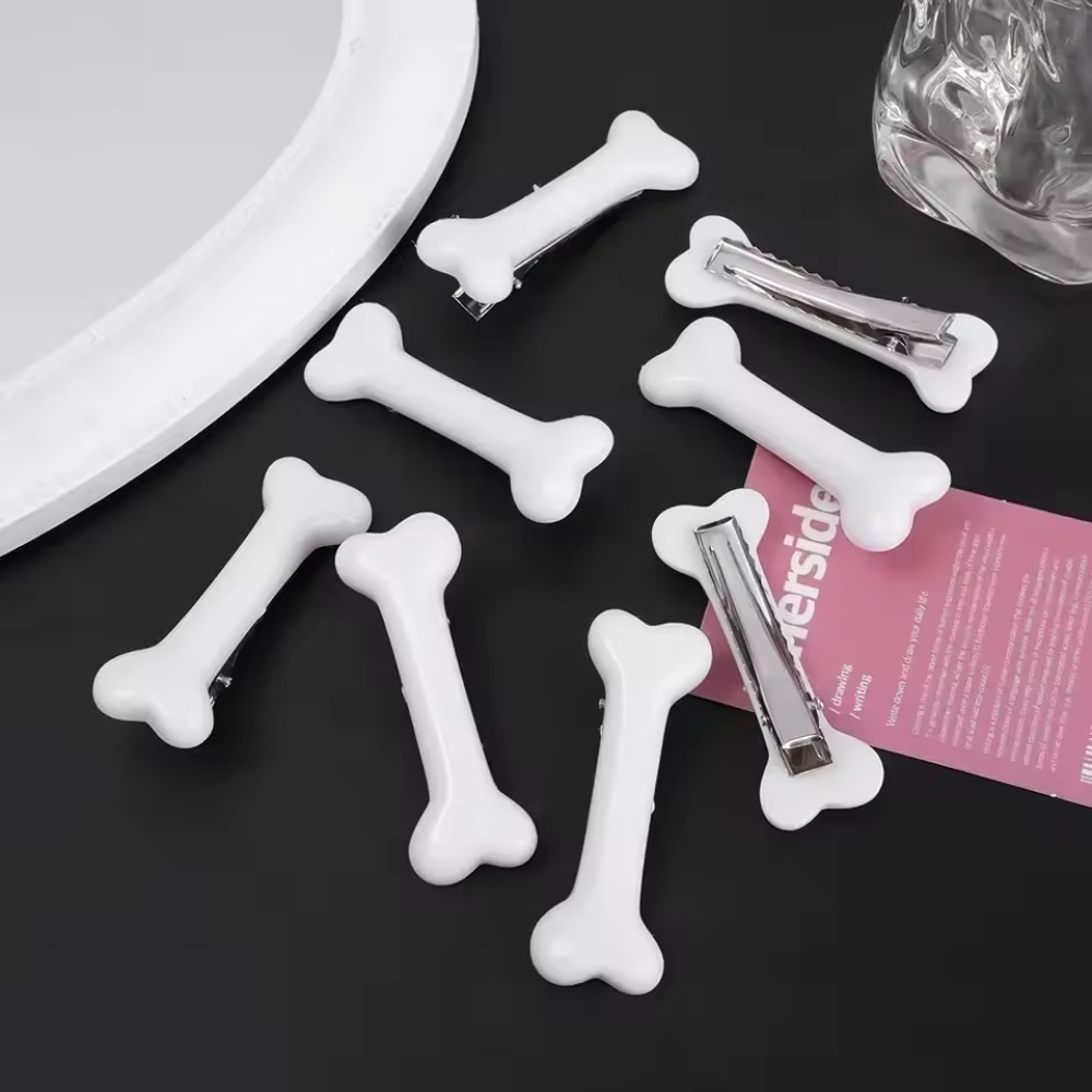 Y2K  White Bone Hair Clip Cute - Bobby Pin Bulk ulasan dan harga