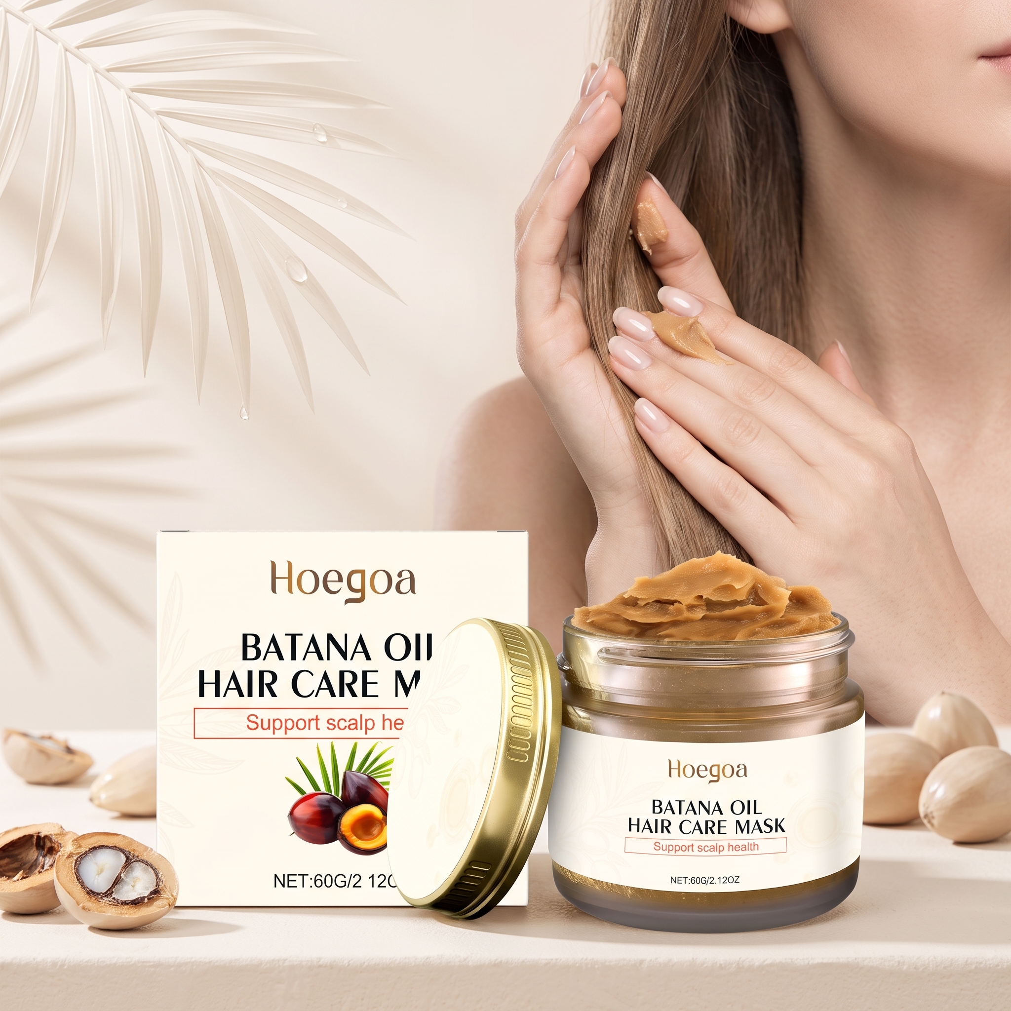 60G Batana Oil Hair Care Mask  - Hair Care Hair Mask ulasan dan harga