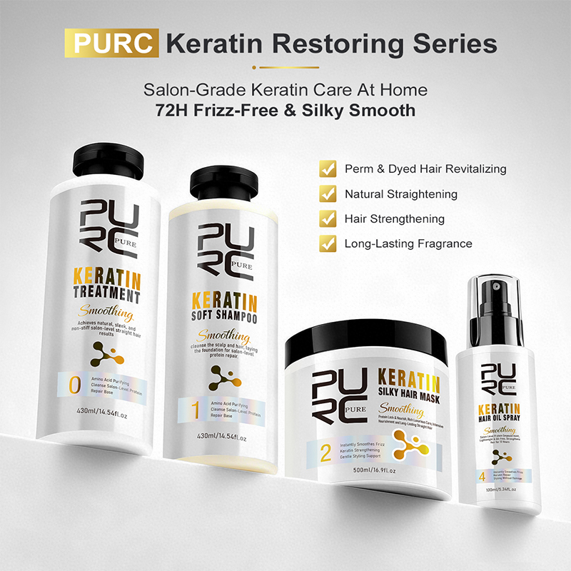 PURC Keratin Treatment Hair Ca - Hair Care Hair Mask ulasan dan harga