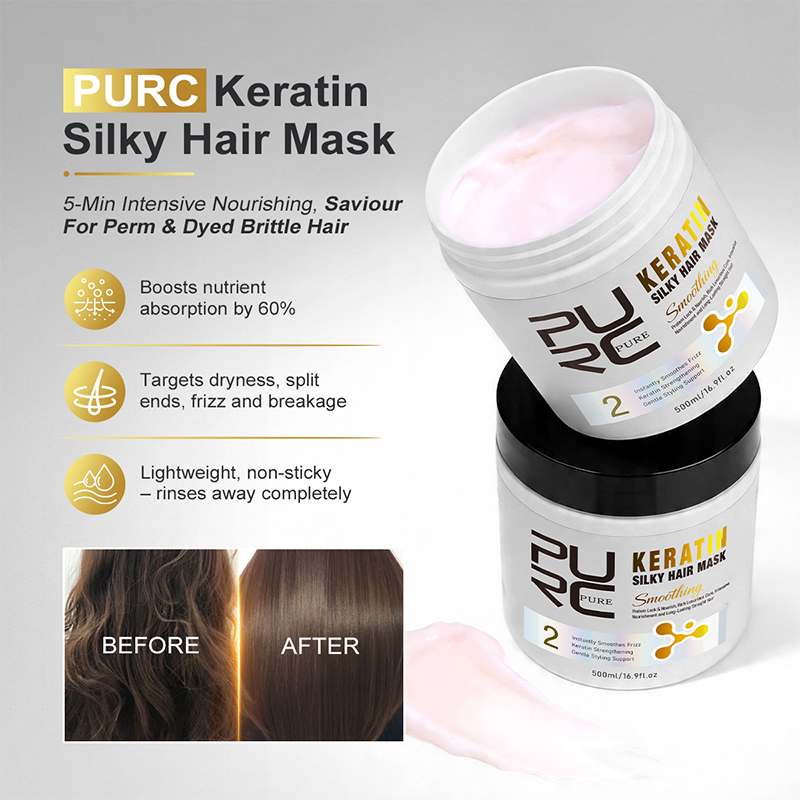 PURC Keratin Treatment Hair Ca - Hair Care Hair Mask ulasan dan harga