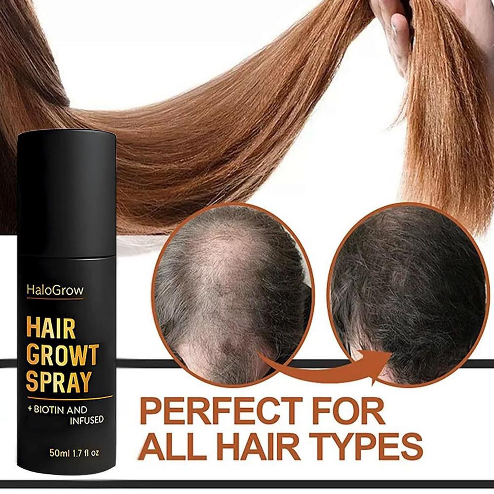 Natural Hair Growth Spray With - Hair Care Herbal ulasan dan harga