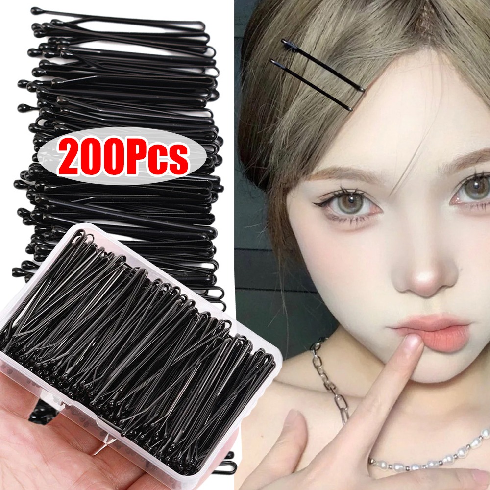 50-200pcs Black Hair Clips U S - Bobby Pin Bulk ulasan dan harga
