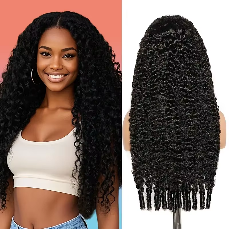 Burmese Curly Human Hair 13x6  - Lace Front Wig ulasan dan harga