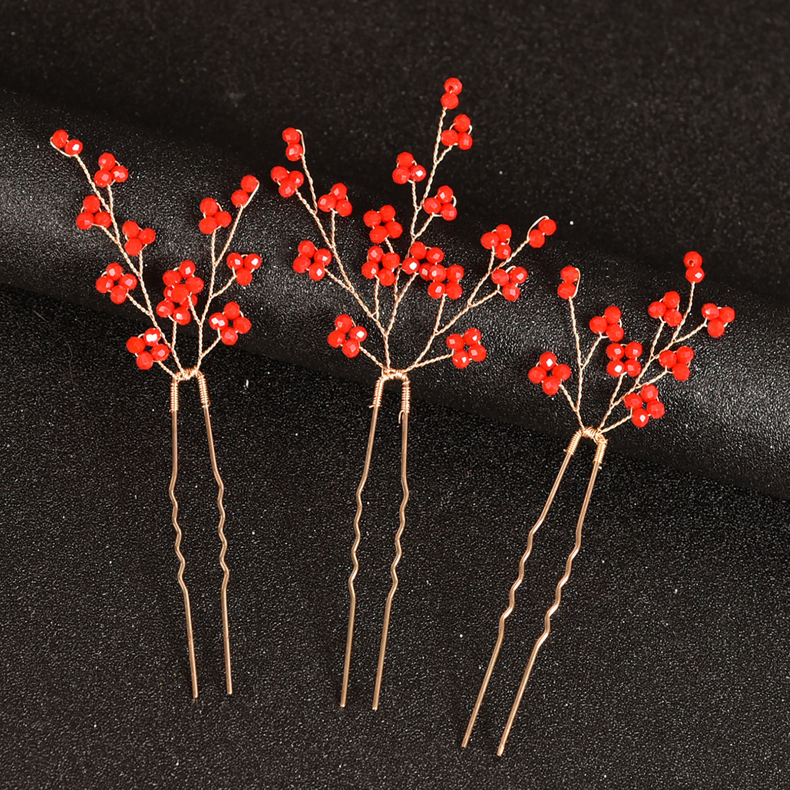3PCS Wedding U Shape Hair Clip - Hair Care Ingredients ulasan dan harga