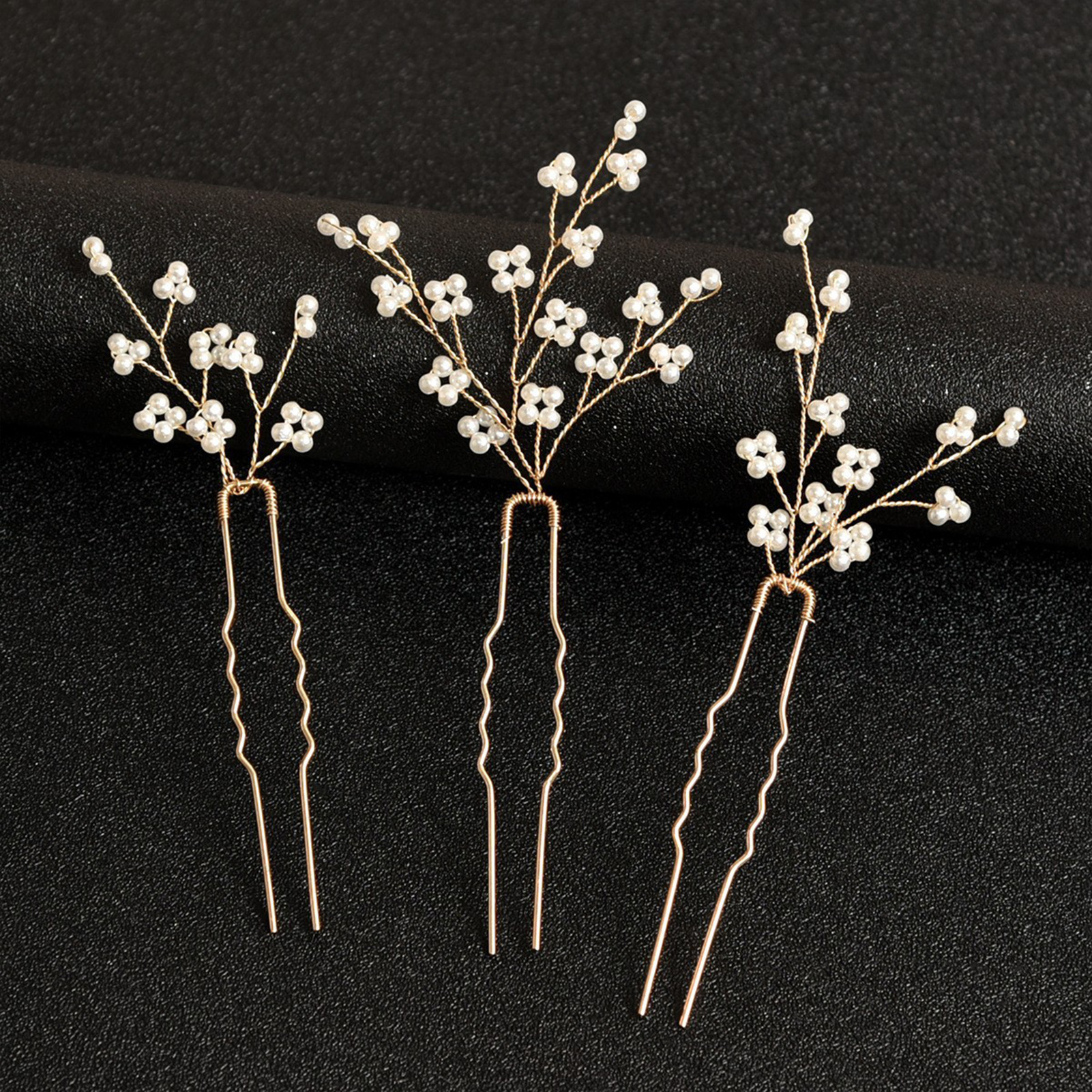 3PCS Wedding U Shape Hair Clip - Hair Care Ingredients ulasan dan harga