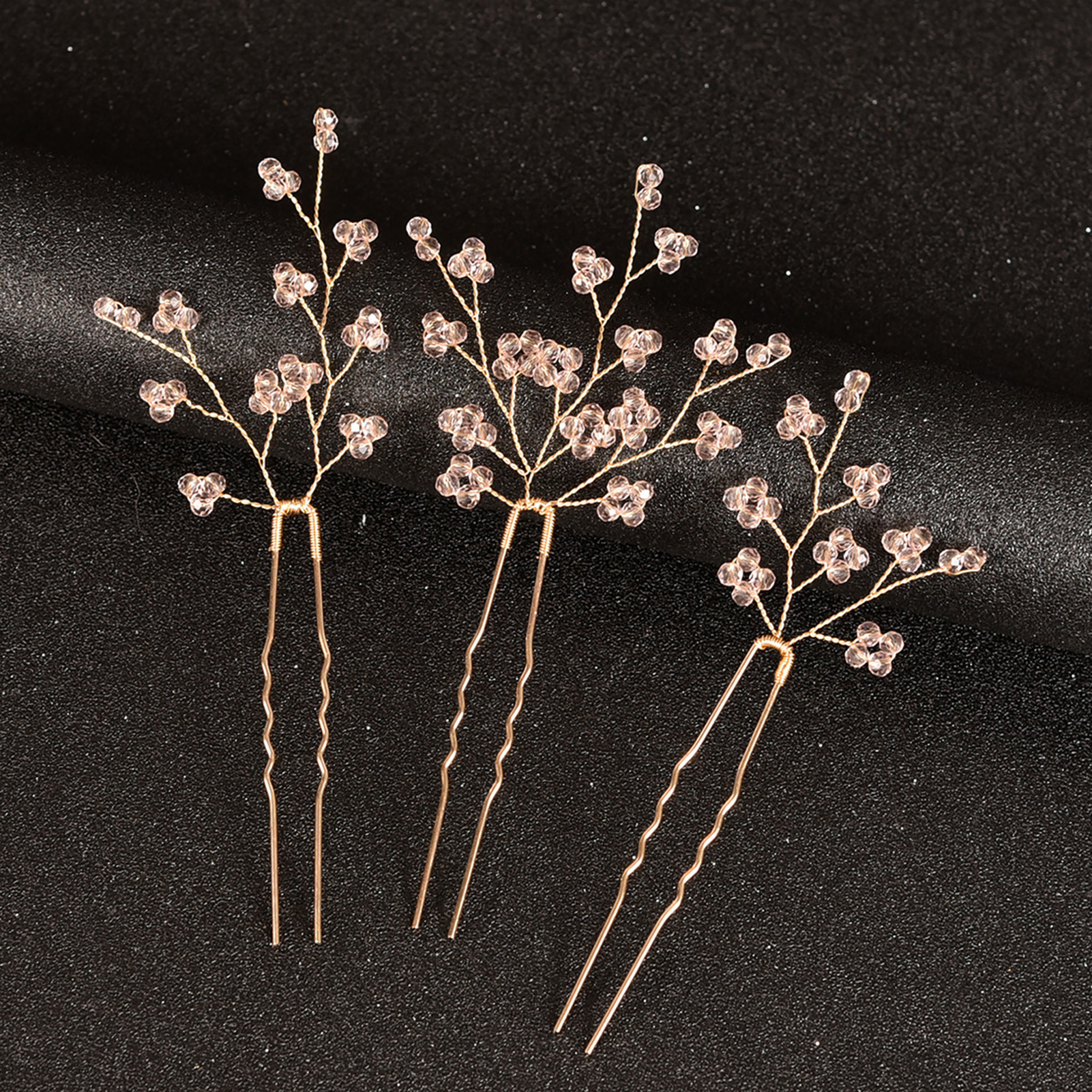 3PCS Wedding U Shape Hair Clip - Hair Care Ingredients ulasan dan harga