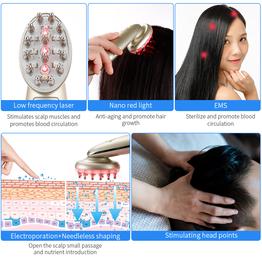 Electric Laser Hair Growth Com - Hair Care For Hair Loss ulasan dan harga