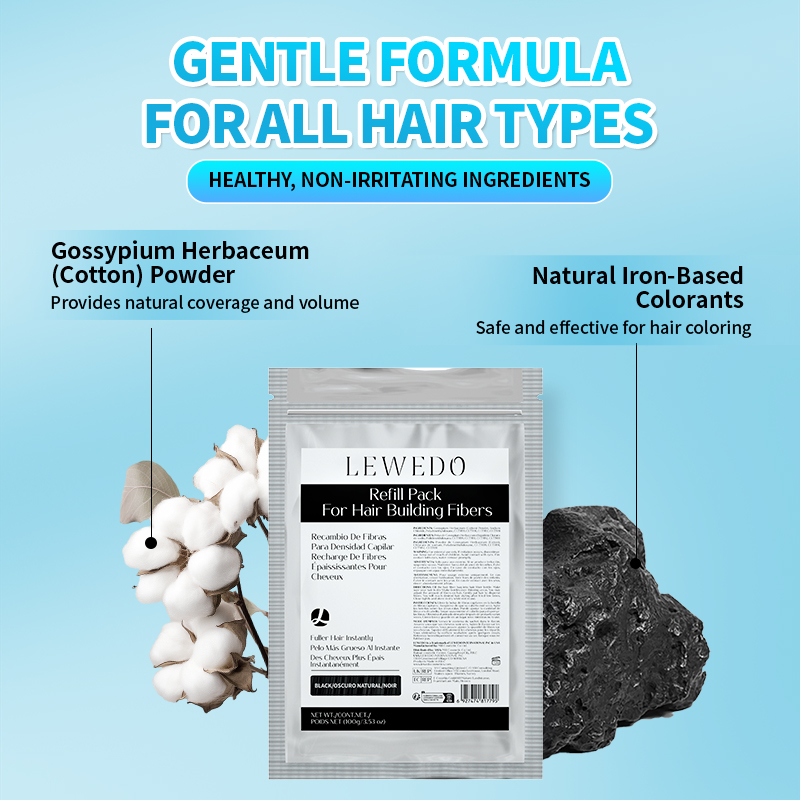 Hair Fibers Powder 100g Instan - Hair Care Nutrition ulasan dan harga