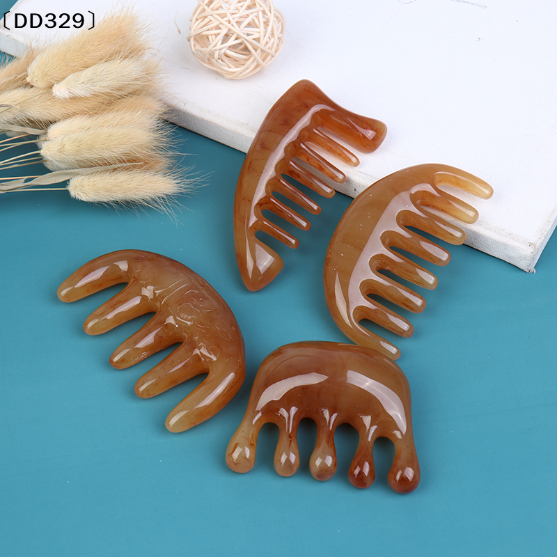 1×Natural Ox Horn Pocket Comb  - Hair Care Natural ulasan dan harga