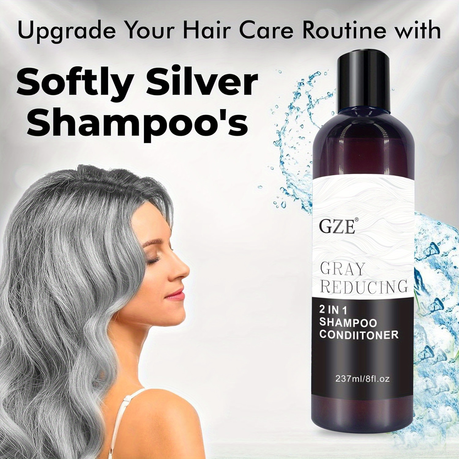 GZE Grey Reducing 2-In-1 Shamp - Hair Care Treatment ulasan dan harga