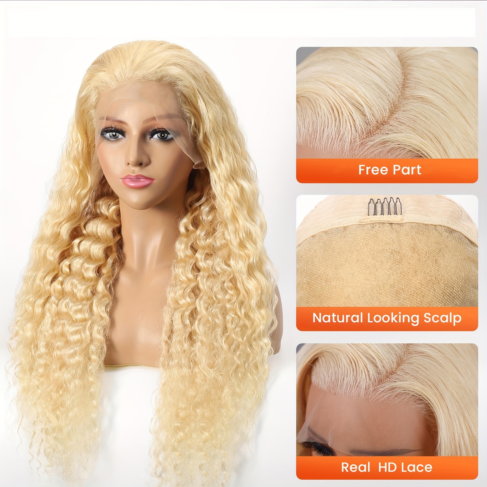 613 HD Lace Frontal Wig 13x4 1 - Lace Front Wig ulasan dan harga