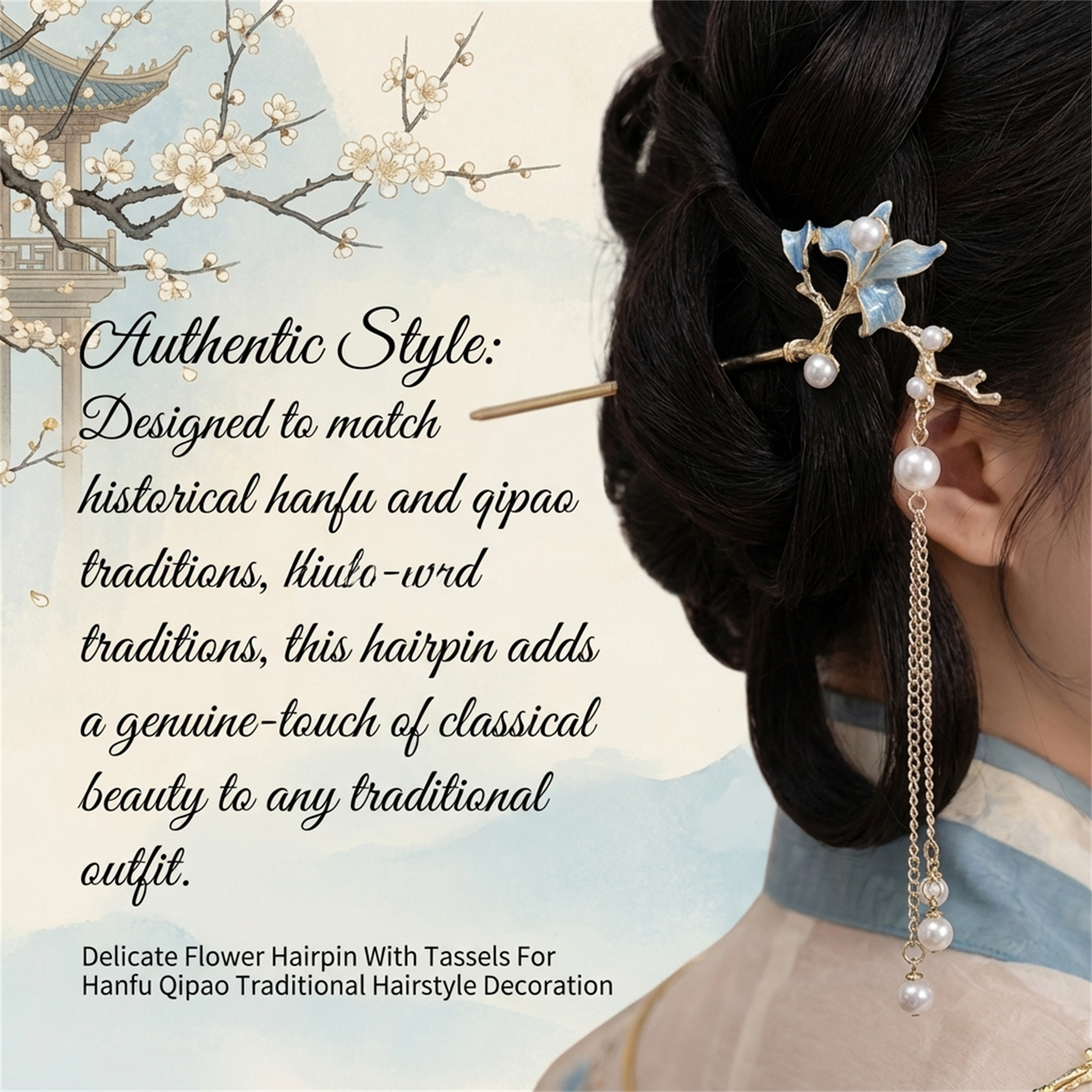 New Chinese Style Antique Hair - Hair Care Ingredients ulasan dan harga