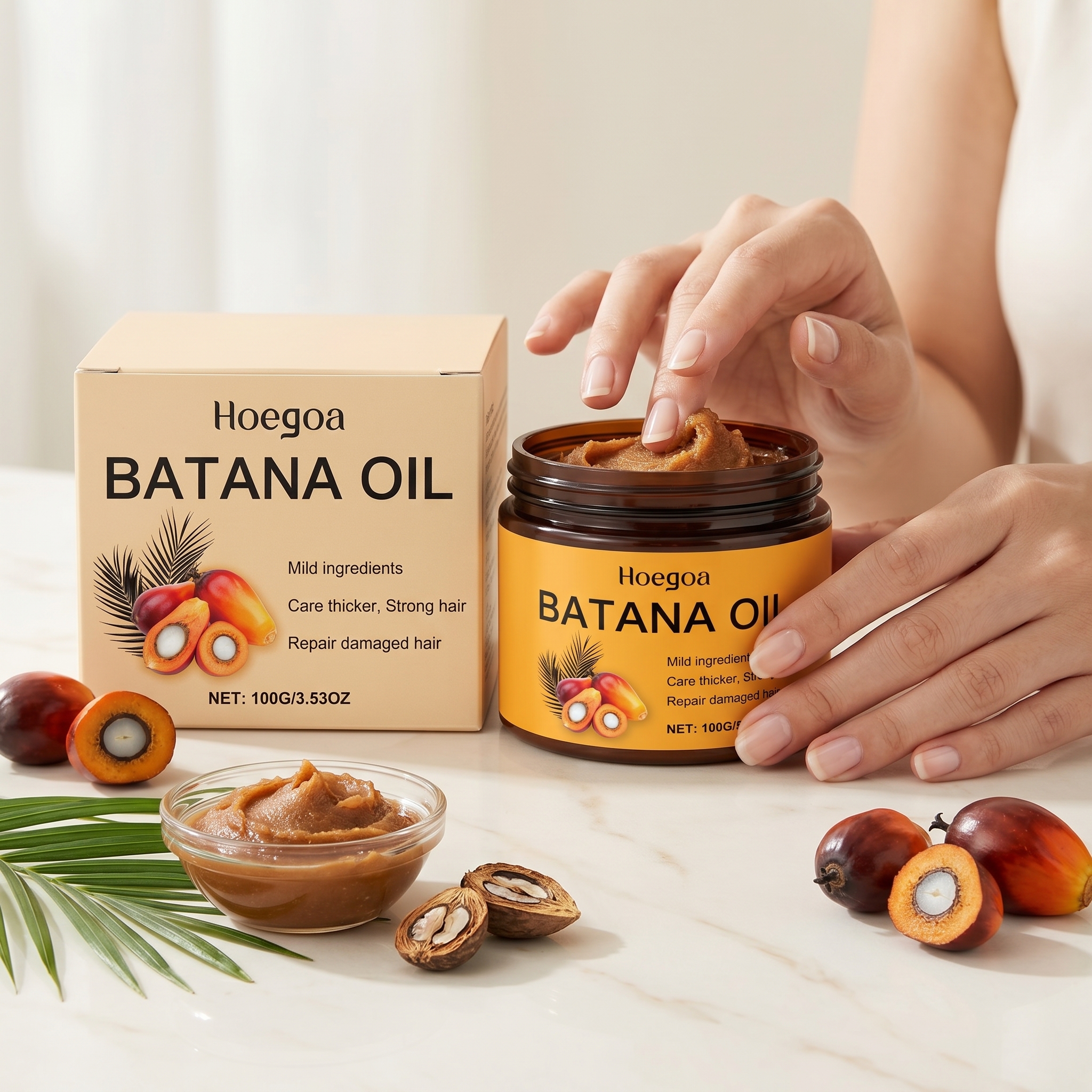 Batana Oil Scalp Scrub Refresh - Hair Care Hair Mask ulasan dan harga
