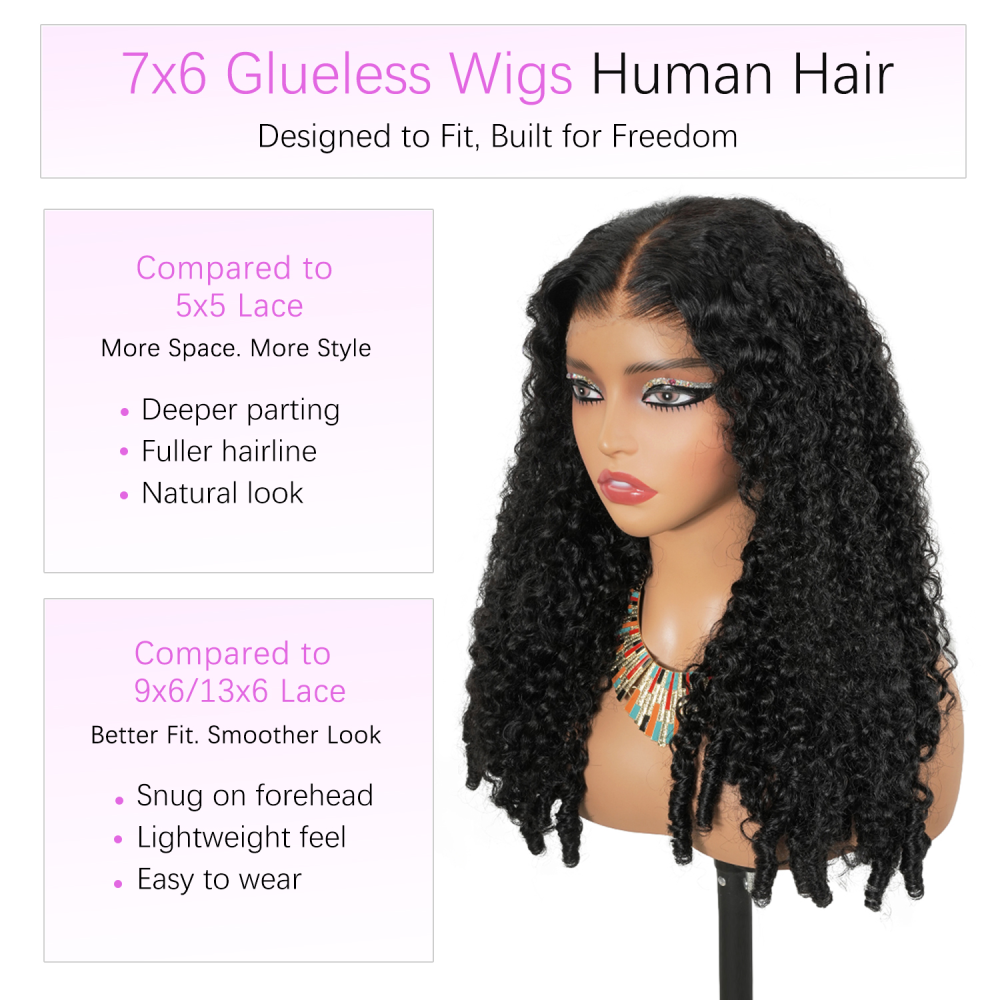Remy Hair 12A Burmese Curly Wi - Lace Front Wig ulasan dan harga