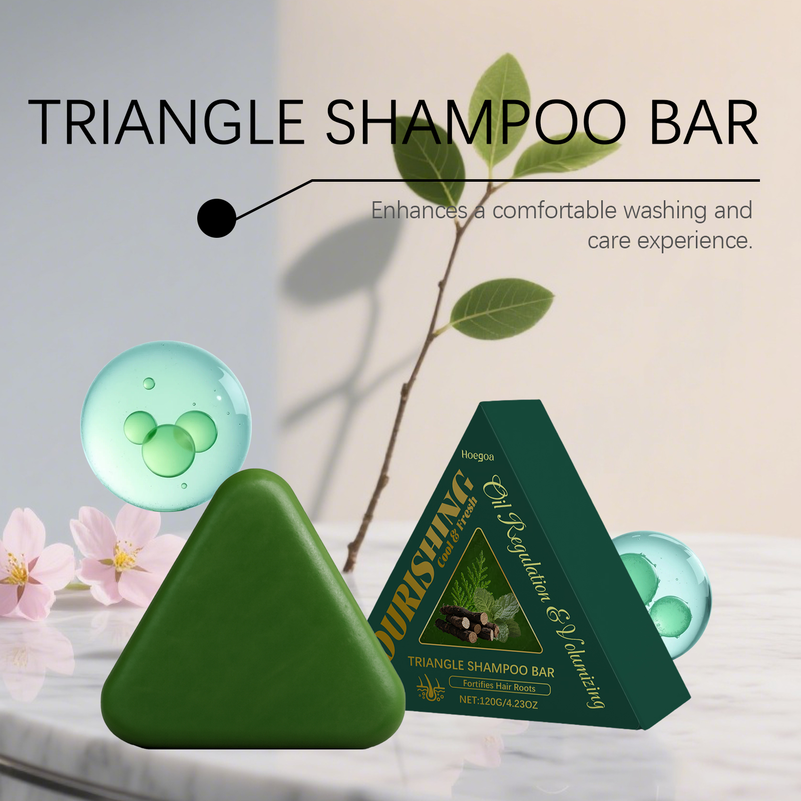 HOEGOA Triangle Herbal Nourish - Hair Care Herbal ulasan dan harga